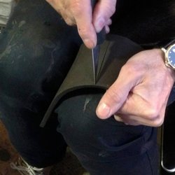 Skomaker Atrupat - Atrupat i aksjon! (Bilde fra hans hjemmeside)