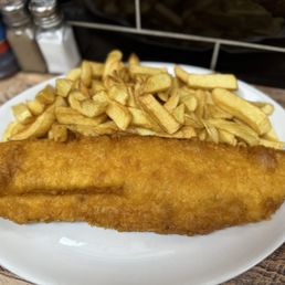 Large fish & chips
