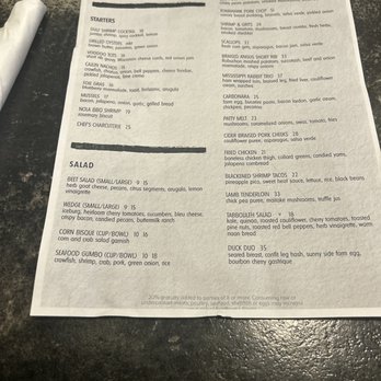 ForkLift Restaurant - Menu - Southern Near Me - Tupelo, Mississippi