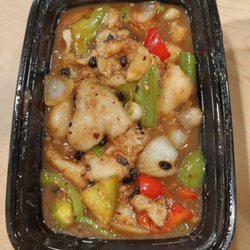 Rock Cod with Black Bean Sauce