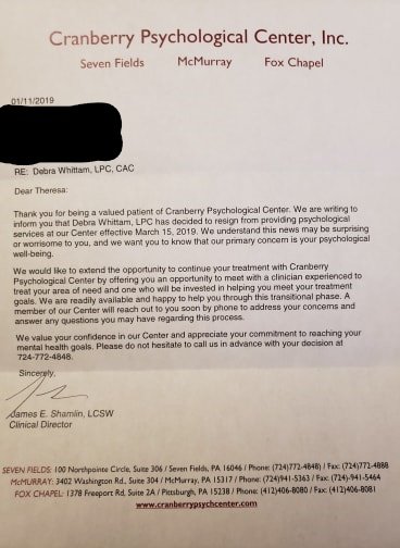 Cranberry Psychological Center - grief counselor in Seven Fields, PA