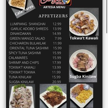 Gerry's Grill - menu - Filipino Near Me - Artesia, California Gerry's Grill - menu - Filipino Near Me - Artesia, California