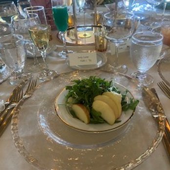 AM Party Rentals - Gold rimmed glass charger, china, and flatware - Party Supplies Near Me - San Leandro, California AM Party Rentals - Gold rimmed glass charger, china, and flatware - Party Supplies Near Me - San Leandro, California
