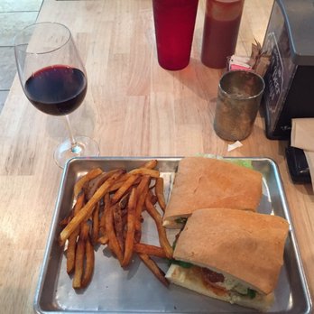 Scratch Sandwich Company - Buffalo chicken sandwich with fries. This is a whole size; a half size would have been plenty! - Sandwiches Near Me - Laredo, Texas Scratch Sandwich Company - Buffalo chicken sandwich with fries. This is a whole size; a half size would have been plenty! - Sandwiches Near Me - Laredo, Texas