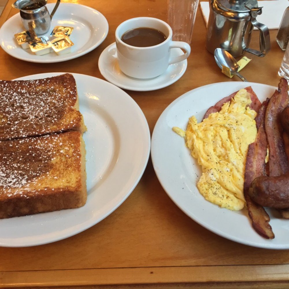 Clark's Restaurant - Big breakfast with brioche French toast - Diners Near Me - Brooklyn, New York Clark's Restaurant - Big breakfast with brioche French toast - Diners Near Me - Brooklyn, New York
