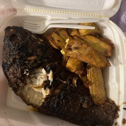 Aggie's African Restaurant - Best tilapia fish I've ever had. Not too spicy but has a kick. I love it plantains