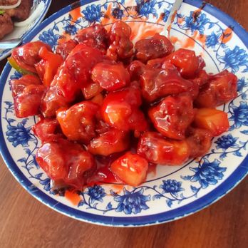Tin Fu Restaurant - P01. Sweet and Sour Pork - Chinese Near Me - Hayward, California