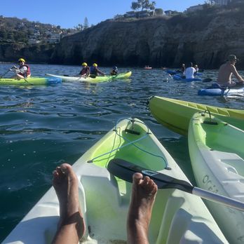 La Jolla Kayak - Some of the people and my feet. - Tours Near Me - La Jolla, California La Jolla Kayak - Some of the people and my feet. - Tours Near Me - La Jolla, California