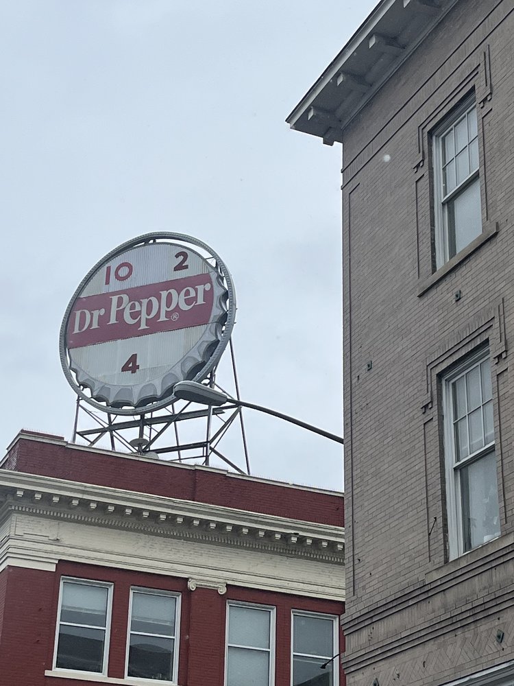 VINTAGE DR. PEPPER CLOCK 129 Campbell Ave SW, Roanoke, Virginia