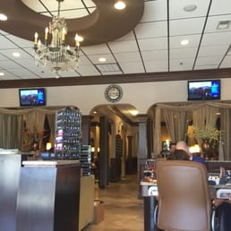 Nail salon area. Very classy neat and clean.