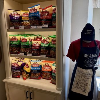 Julius Sturgis Pretzel Bakery - Plenty of pretzel products available in the retail shop - Bakeries Near Me - Lititz, Pennsylvania