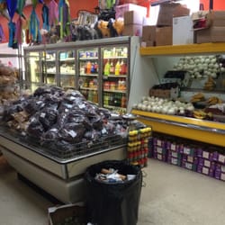 Market Los Primos - Some of the produce and refrigerated sections.