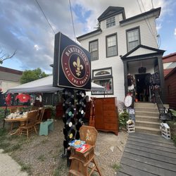 Bartertown - Street view. The items outside drew us in.