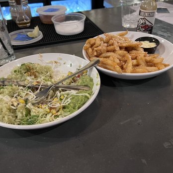 Pacific Coast Spirits - Terrible tuna bowl- not a poke... and horrible truffle fries - New American Near Me - Oceanside, California