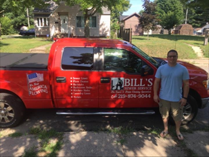 Slide of Bill's Sewer Service