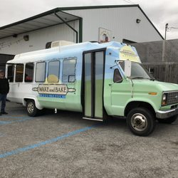 Wake and Bake Food Truck - The food van!