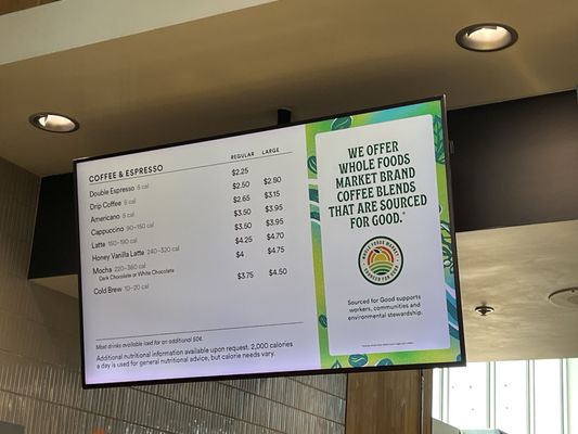 Menu photo 2 WFM Coffee & Juice Bar Brea, CA Menu photo 2 WFM Coffee & Juice Bar Brea, CA