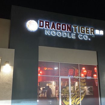 Dragon Tiger Noodle - Outside of the restaurant - Japanese Near Me - Henderson, Nevada