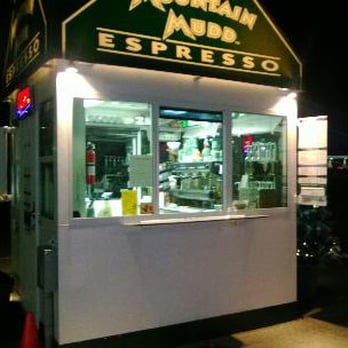 Mountain Mudd Espresso - a food stand at night - Coffee & Tea Near Me - Mauston, Wisconsin