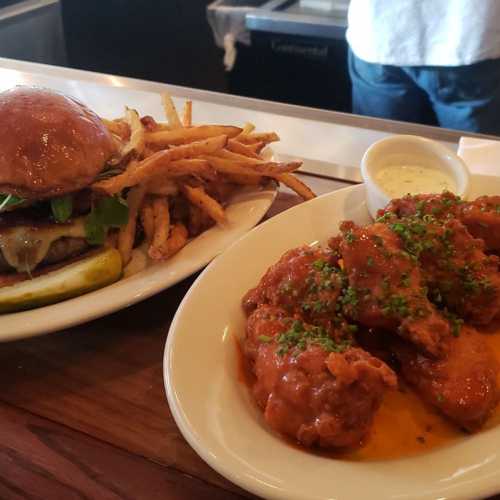 The Western - The Burger upgraded with Duck fat fries amazing, Buffalo wings tasty and a good size. Great food and beer! - Tapas/Small Plates Near Me - Chicago, Illinois The Western - The Burger upgraded with Duck fat fries amazing, Buffalo wings tasty and a good size. Great food and beer! - Tapas/Small Plates Near Me - Chicago, Illinois
