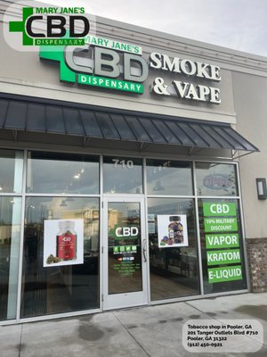 Mary Janes CBD Dispensary, 201 Tanger Outlets Blvd, Ste 710, Pooler, GA  31322, US - MapQuest