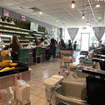 The Nail Nest - View from the pedi chairs to the front door. - Nail Salons Near Me - Atlanta, Georgia The Nail Nest - View from the pedi chairs to the front door. - Nail Salons Near Me - Atlanta, Georgia