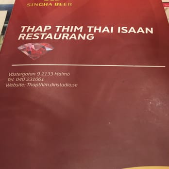 Thap Thim - Thap thim thai isaan restaurang in Malmö, great food and nice service, menu card in English - Thai Near Me - Malmö, M Thap Thim - Thap thim thai isaan restaurang in Malmö, great food and nice service, menu card in English - Thai Near Me - Malmö, M