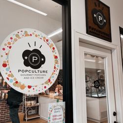 Popculture Gourmet Popcorn & Ice Cream - Parkville - Interior storefront