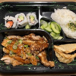 Kazoku Teriyaki & More - Sesame Garlic Chicken Bento