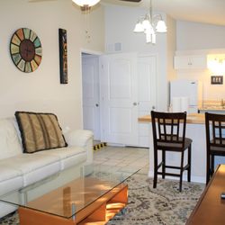 Kalypso Bay Vacation Rentals - Living/Dining/Kitchen at the Seahorse