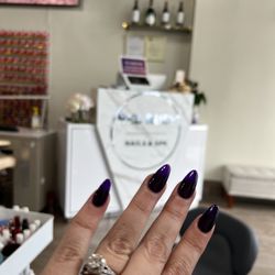 Red Ruby Nails & Spa - Gel-x almond shape