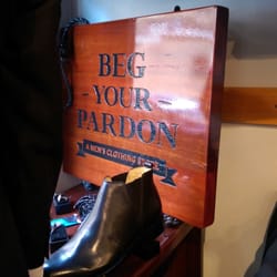 Beg Your Pardon