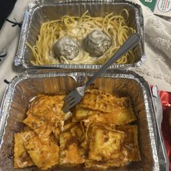Boston Pizza - Kids spaghetti is bigger than my ravioli