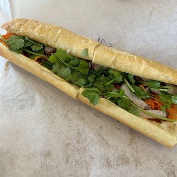 Saiga Vietnamese Eatery - Grilled Pork Banh Mi - Vietnamese Near Me - Irvine, California