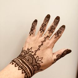 New Looks Brows - Henna means sign of happiness & festival