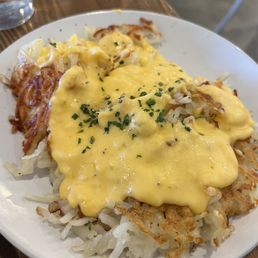 Cheesy hashbrowns Cheesy hashbrowns