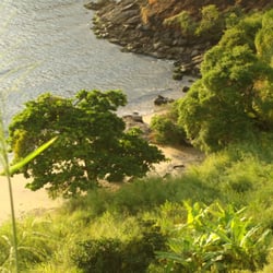 Praia do Ventura - View of Praia do Ventura from the trailhead.