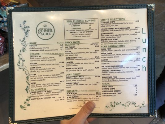Menu photo 5 Green Acre San Diego, CA Menu photo 5 Green Acre San Diego, CA