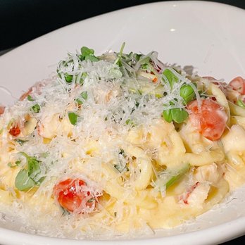 Bettolino Kitchen - Lobster Bucatini - Italian Near Me - Redondo Beach, California Bettolino Kitchen - Lobster Bucatini - Italian Near Me - Redondo Beach, California