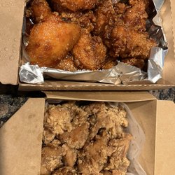 Don Chicken - 4. Soy Garlic Fried Chicken and 2. Sweet & Spicy Fried Chicken
