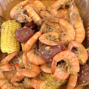 Theboil - 1 lb. Shrimp (Head-On) with the Boil Cajun special sauce - Seafood Near Me - Jersey City, New Jersey Theboil - 1 lb. Shrimp (Head-On) with the Boil Cajun special sauce - Seafood Near Me - Jersey City, New Jersey