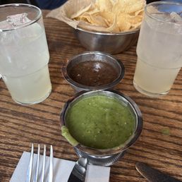 Lemonade and appetizers Lemonade and appetizers