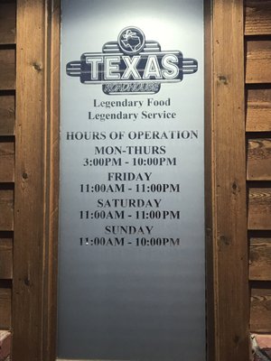 Menu photo 5 Texas Roadhouse Mckinney, TX