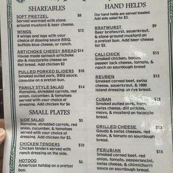 Mount Shasta Brewing - Menu - Brewpubs Near Me - Weed, California