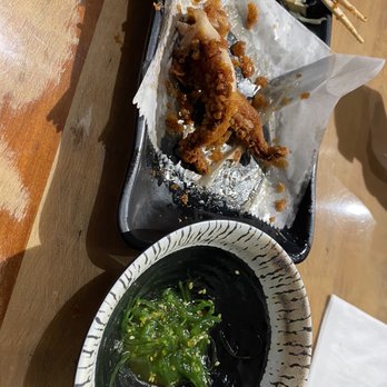 Umaido - Seaweed salad and fried octopus - Ramen Near Me - Suwanee, Georgia Umaido - Seaweed salad and fried octopus - Ramen Near Me - Suwanee, Georgia
