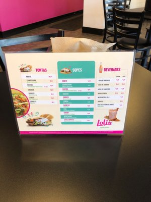 Menu photo 5 Lolis Tacos - Gandy  Tampa, FL