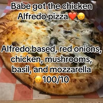 The Station - Alfredo pizza - Pizza Near Me - Jackson, Mississippi