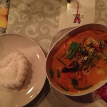 Siam Bistro - Panang curry with vegetables - Thai Near Me - Miami, Florida