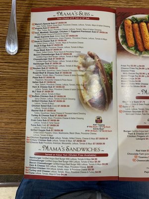 Menu photo 8 Mama's Pizza Locust Grove, VA Menu photo 8 Mama's Pizza Locust Grove, VA