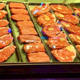 The meat counter The meat counter